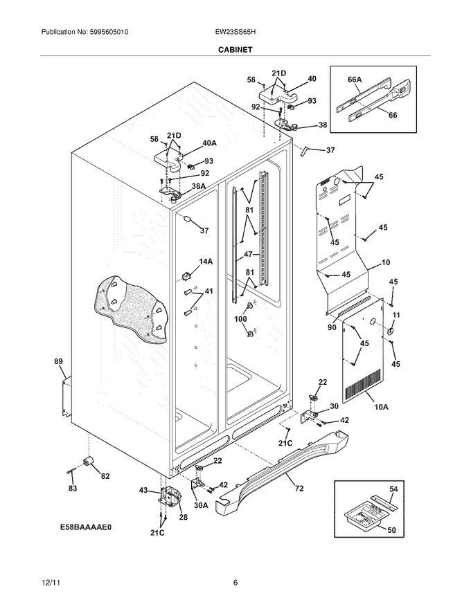 Diagram for EW23SS65HS4