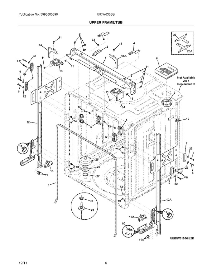 Diagram for EIDW6305GS2B