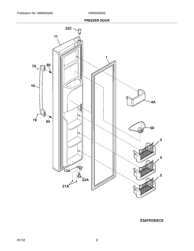 Diagram for EW26SS65GS0