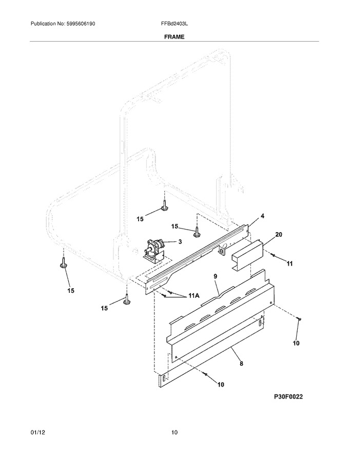 Diagram for FFBD2403LS1B