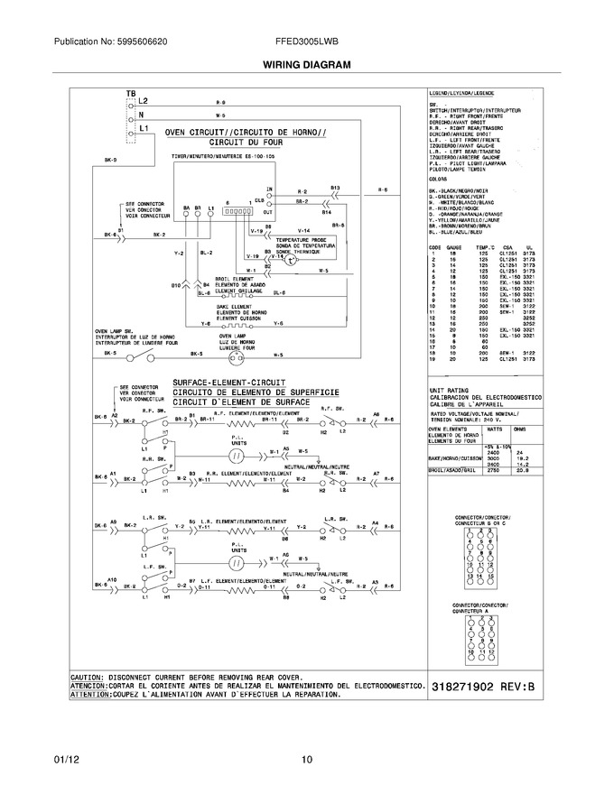 Diagram for FFED3005LWB