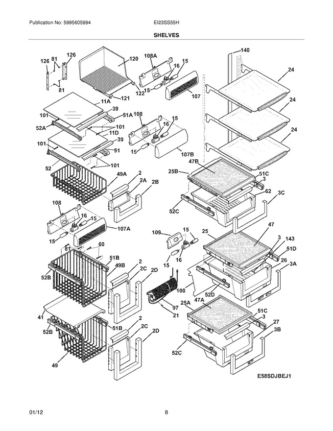 Diagram for EI23SS55HB1