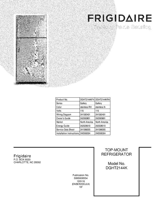 Diagram for DGHT2144KR4