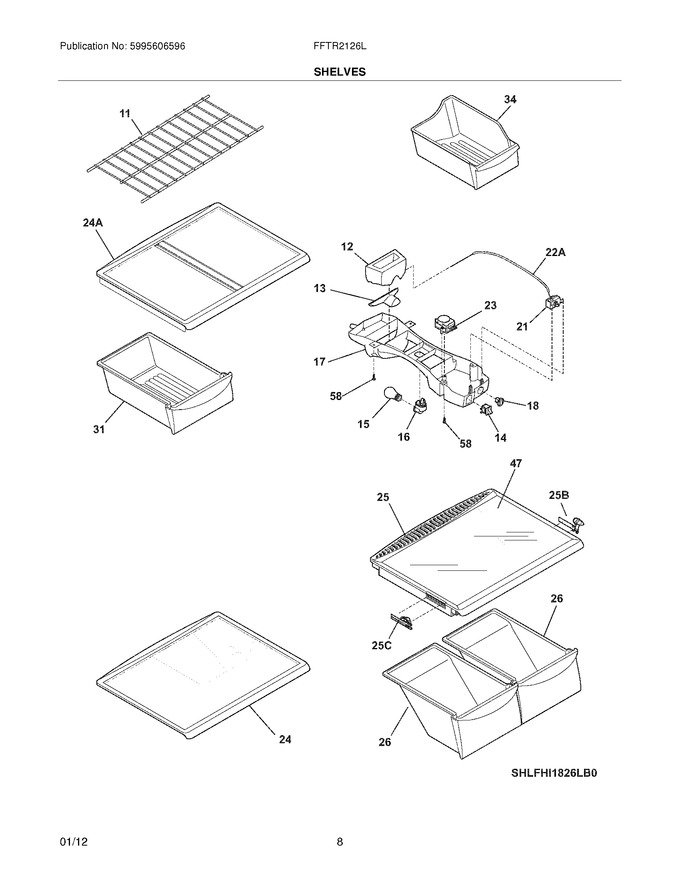 Diagram for FFTR2126LB5