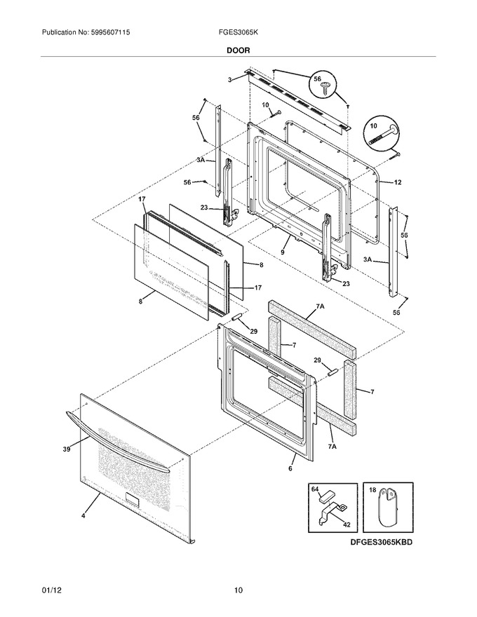 Diagram for FGES3065KBE