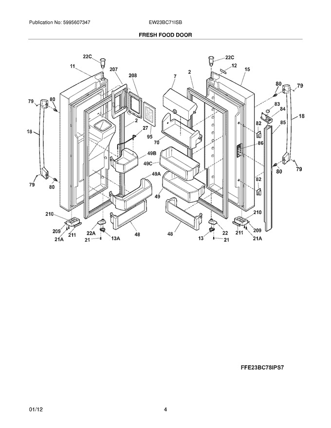 Diagram for EW23BC71ISB