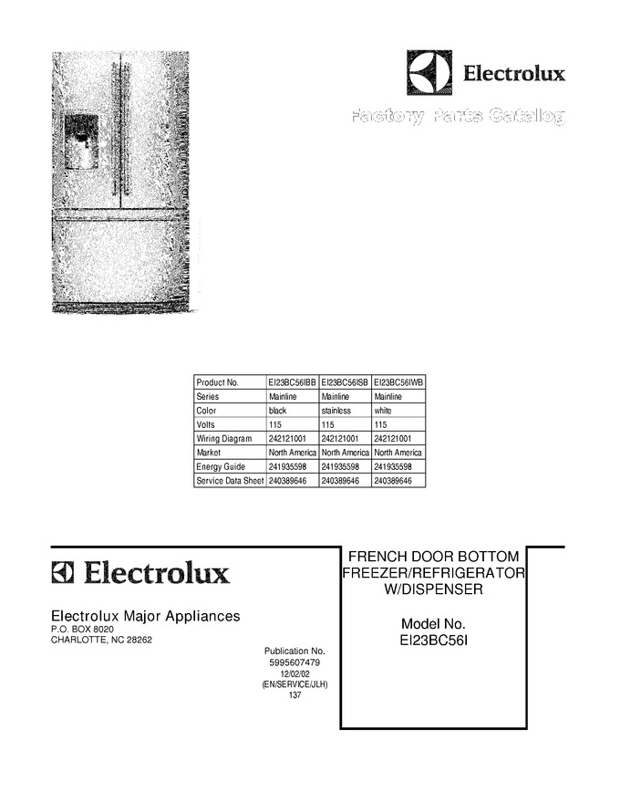 Diagram for EI23BC56IWB