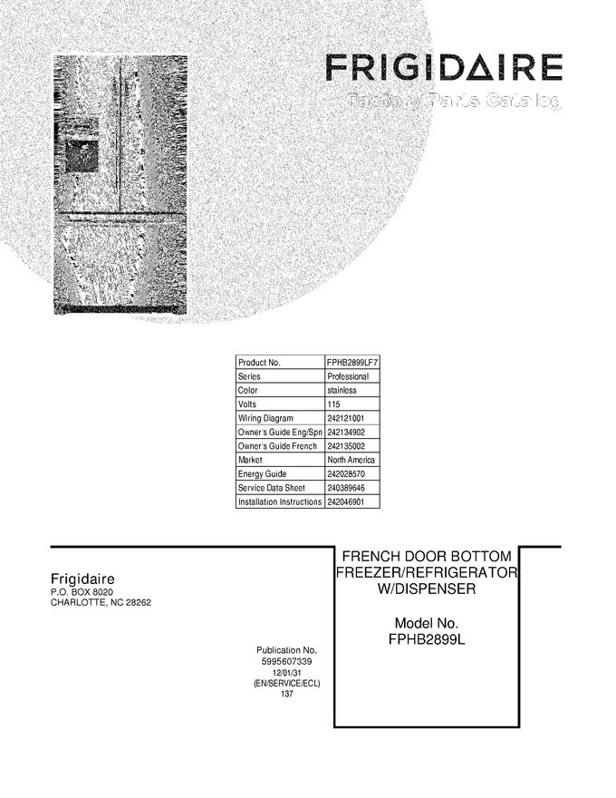 Diagram for FPHB2899LF7