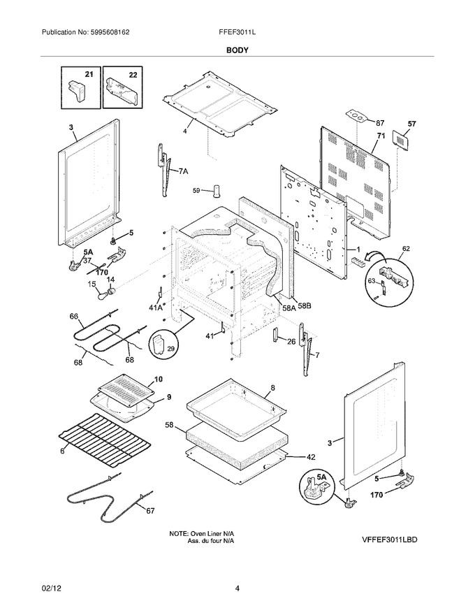 Diagram for FFEF3011LWE