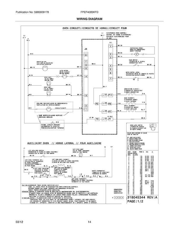 Diagram for FPEF4085KFD