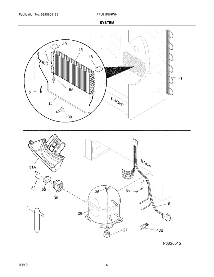 Diagram for FFU21F5HWH