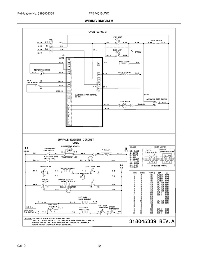 Diagram for FFEF4015LWC