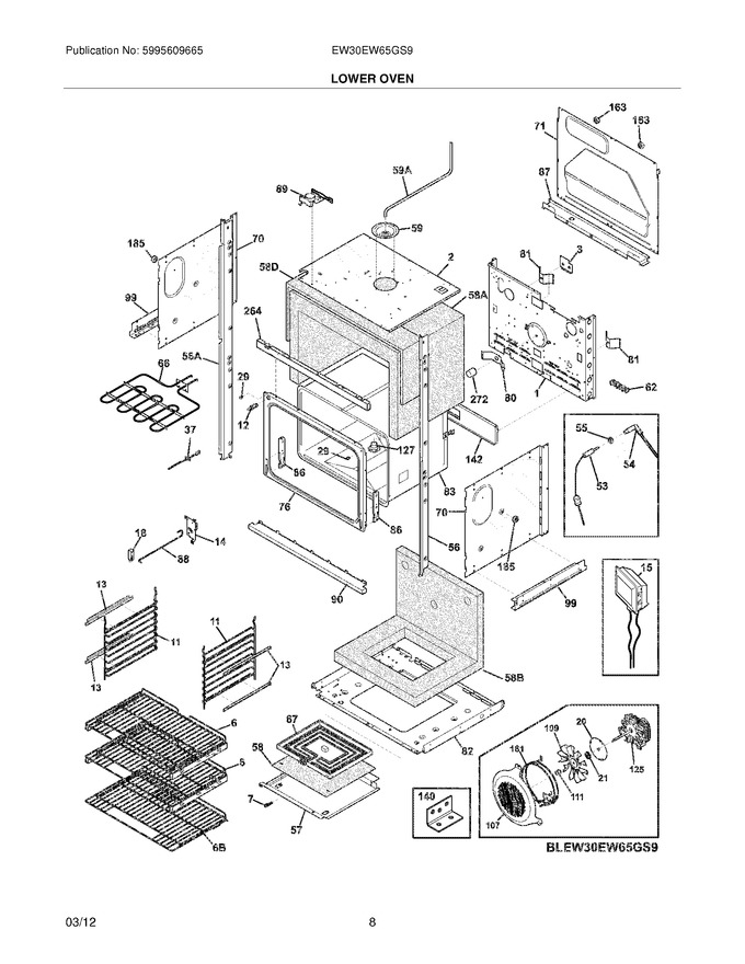 Diagram for EW30EW65GS9