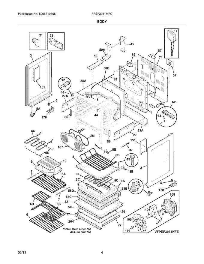 Diagram for FPEF3081MFC