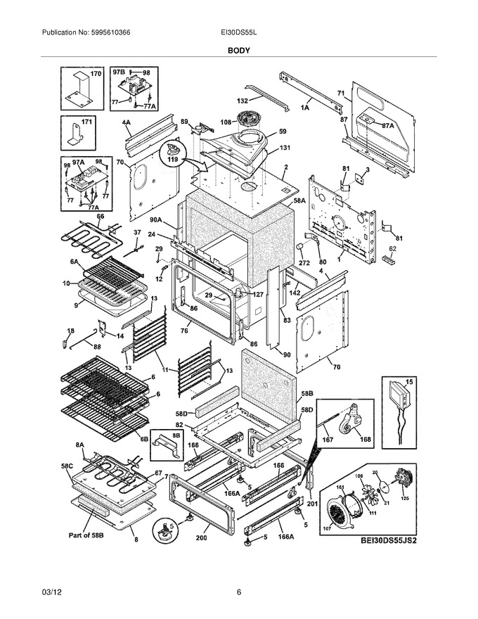 Diagram for EI30DS55LWA