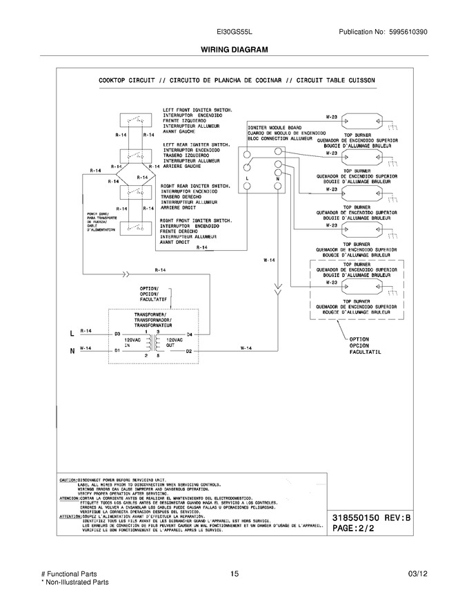 Diagram for EI30GS55LBA