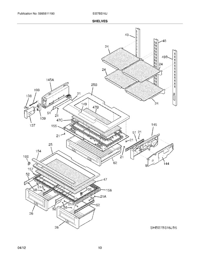 Diagram for EI27BS16JW5