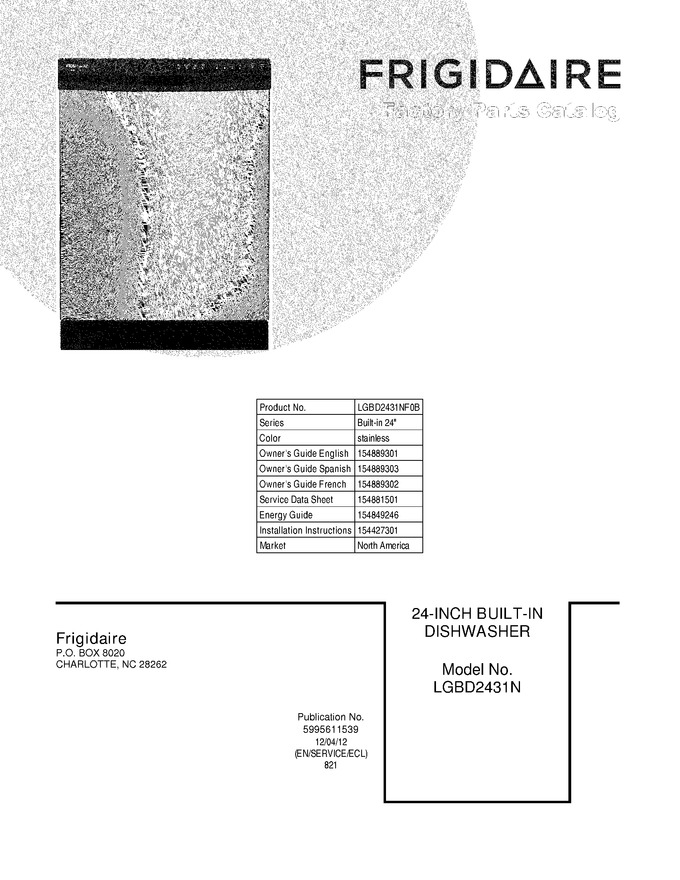 Diagram for LGBD2431NF0B