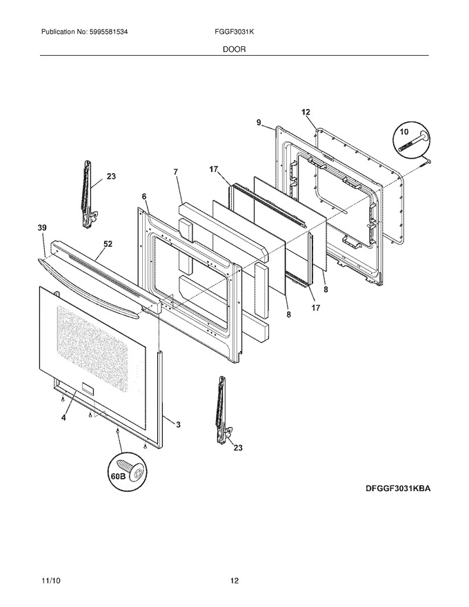 Diagram for FGGF3031KBJ