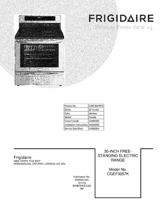 Diagram for CGEF3057KFD