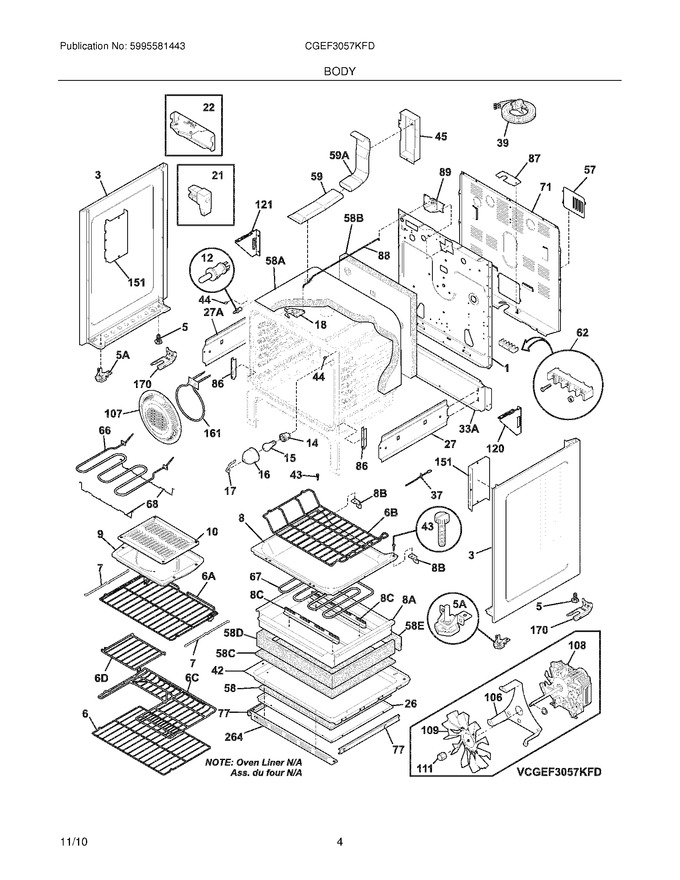 Diagram for CGEF3057KFD