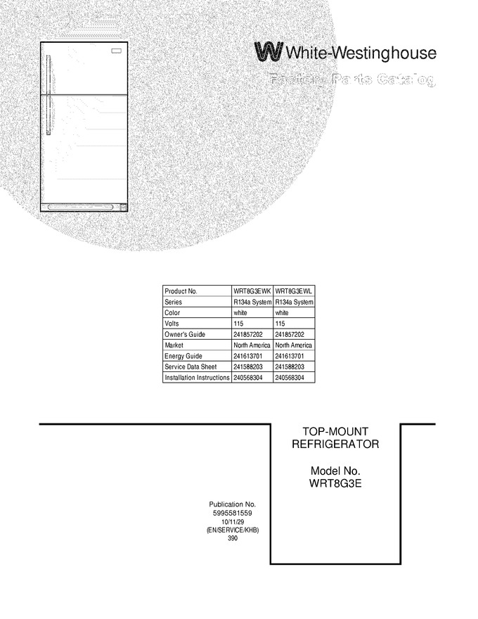 Diagram for WRT8G3EWK