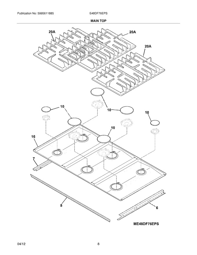 Diagram for E48DF76EPS