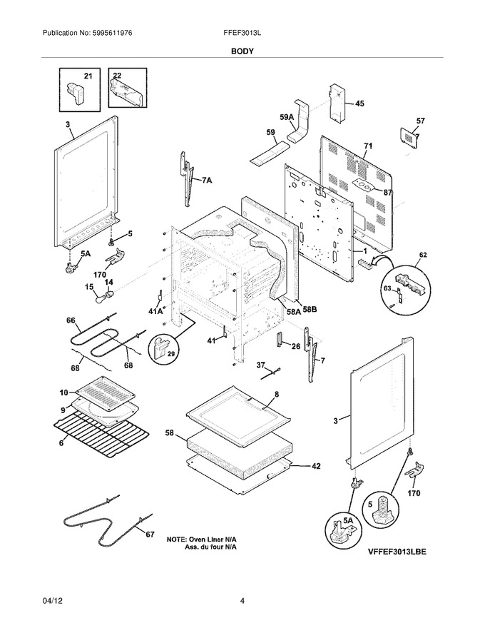 Diagram for FFEF3013LWG