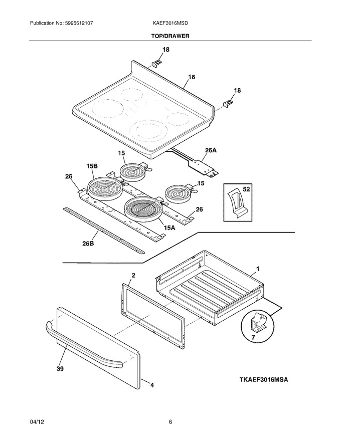 Diagram for KAEF3016MSD