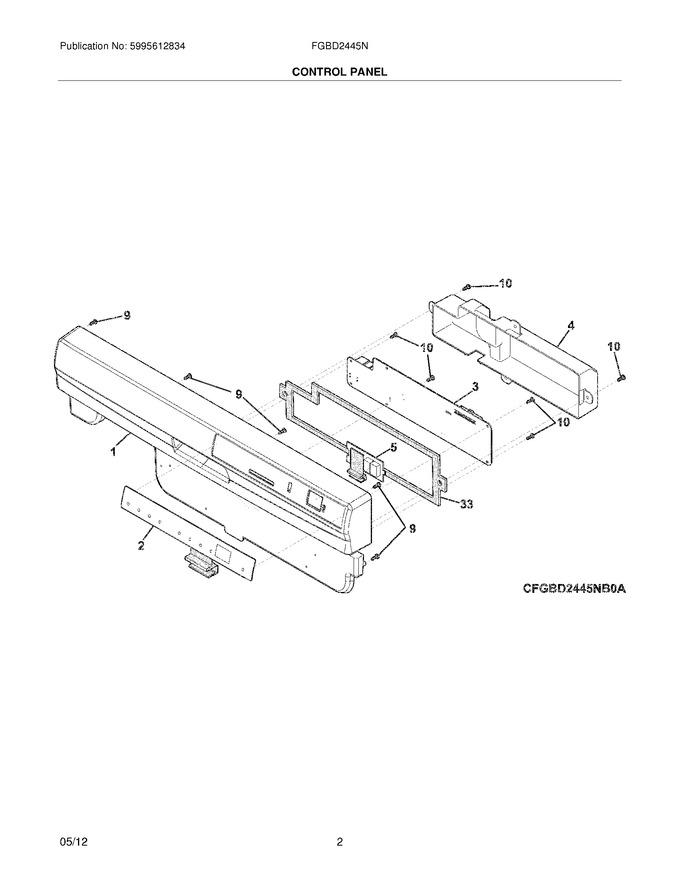 Diagram for FGBD2445NB1A