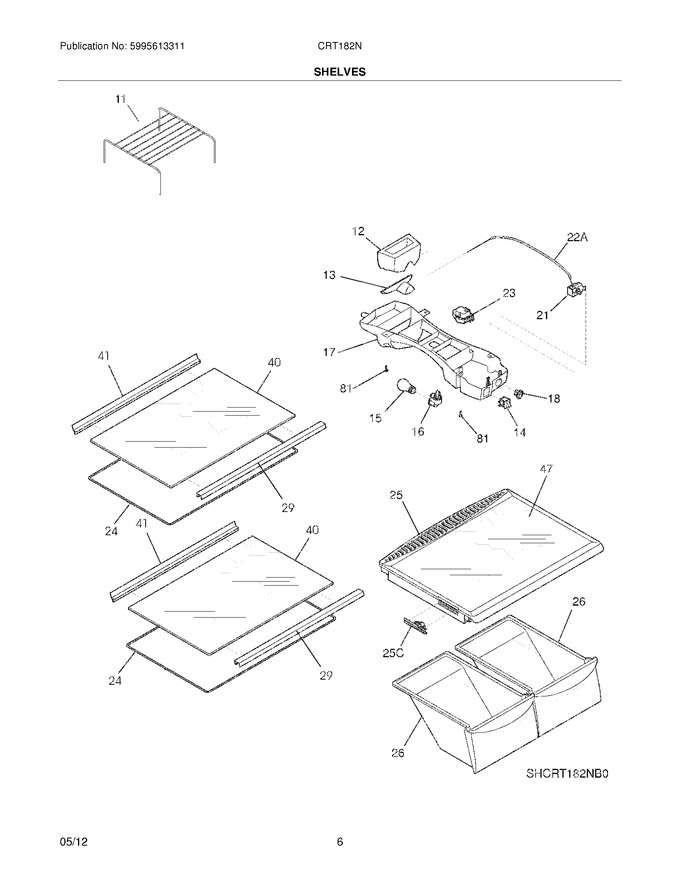 Diagram for CRT182NW2