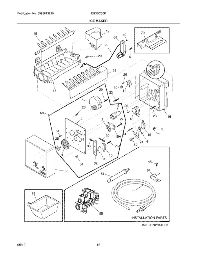 Diagram for EI23BC30KW1