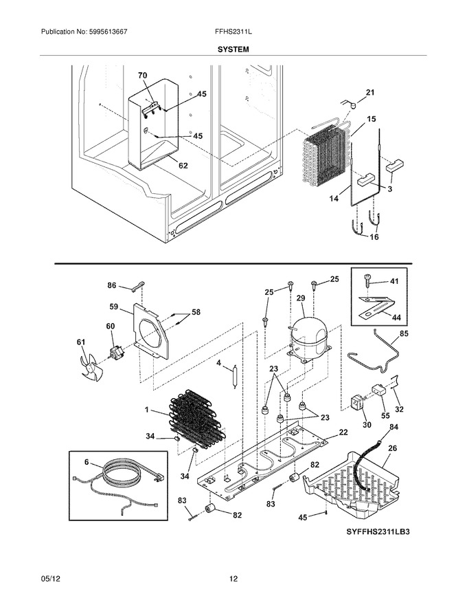 Diagram for FFHS2311LB7