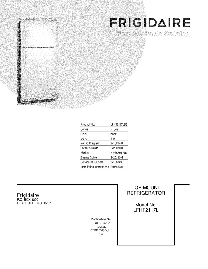 Diagram for LFHT2117LB3