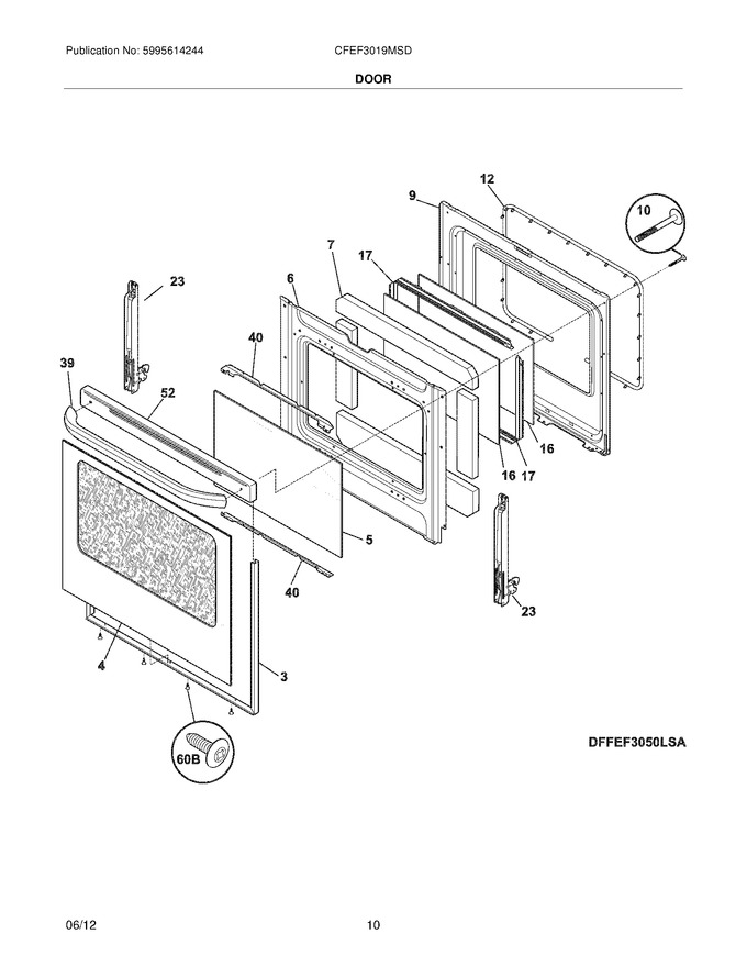 Diagram for CFEF3019MSD