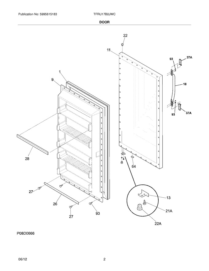 Diagram for TFRU17B2JWC