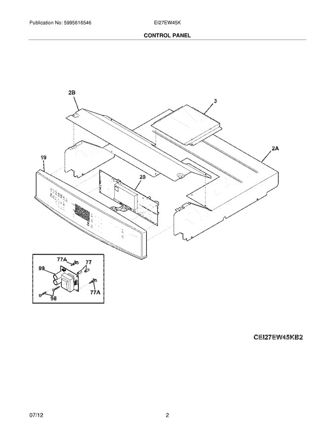 Diagram for EI27EW45KB2