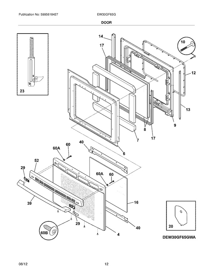 Diagram for EW30GF65GBD