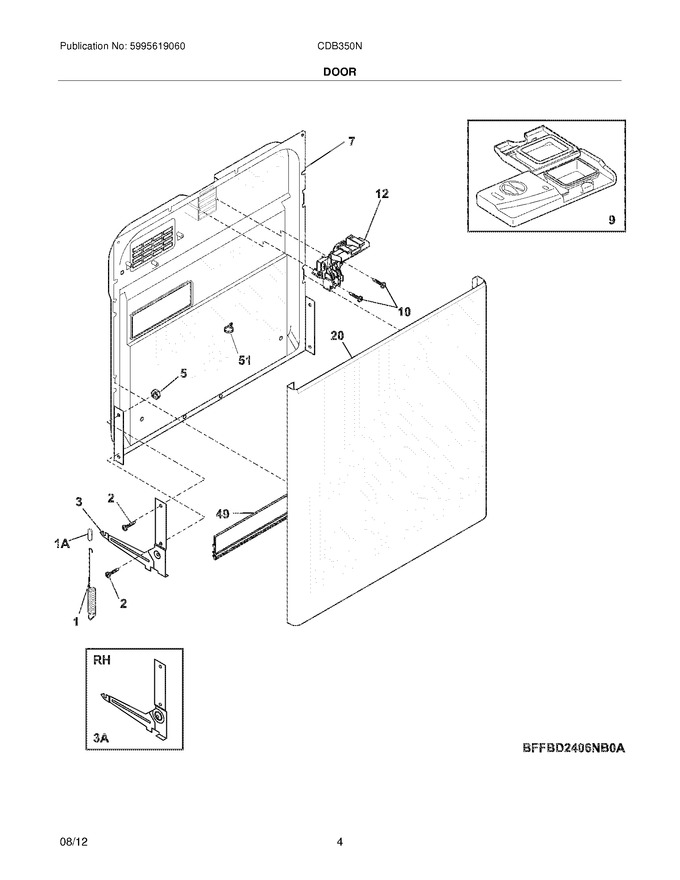 Diagram for CDB350NW0A