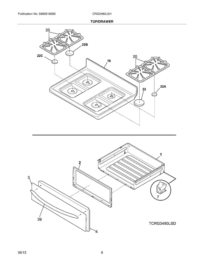 Diagram for CRG3480LSH