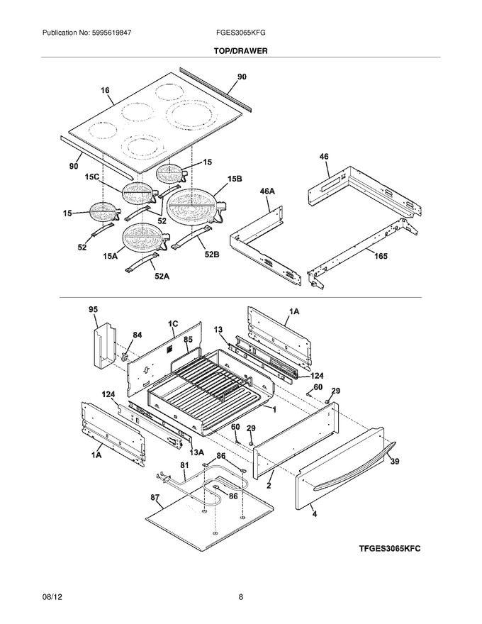 Diagram for FGES3065KFG