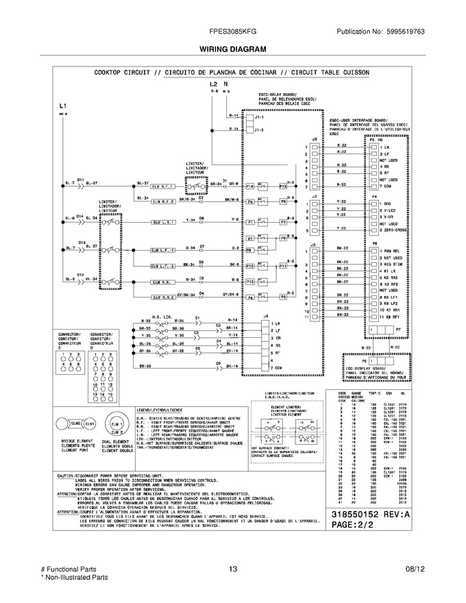 Diagram for FPES3085KFG