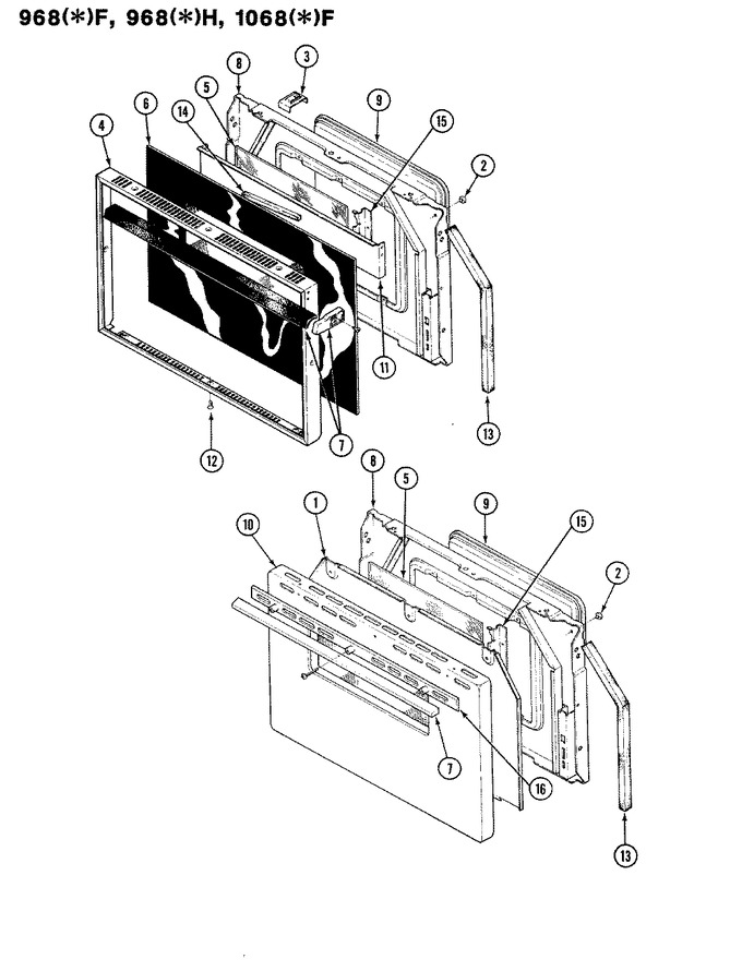 Diagram for 1068F-CZ