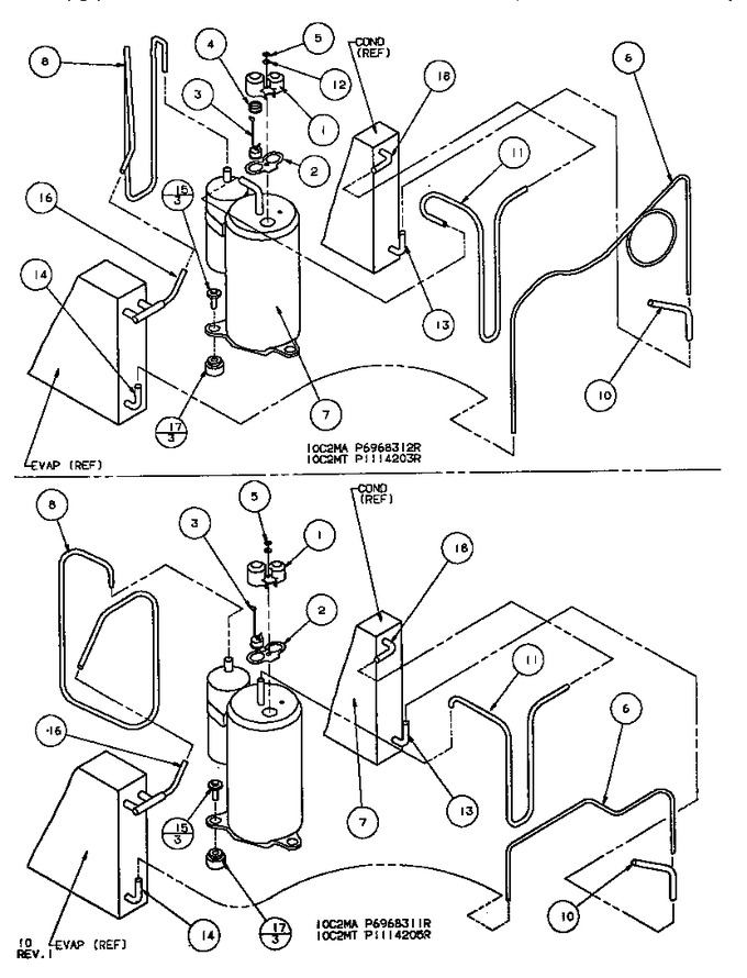 Diagram for 10C2MA (BOM: P6968311R)