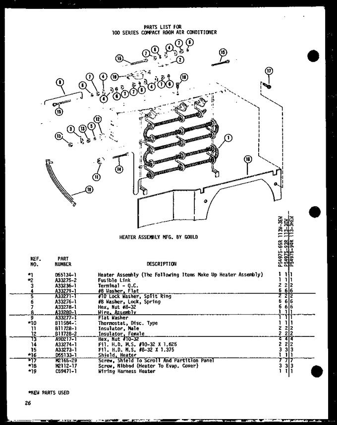 Diagram for 113W-3EW (BOM: P5497565R)