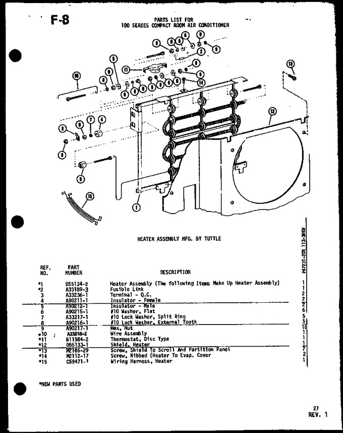 Diagram for 1133HEW (BOM: P6723120R)