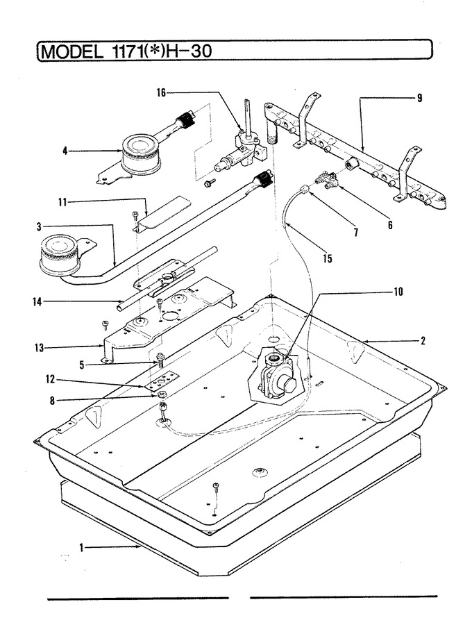 Diagram for 1171WH-30