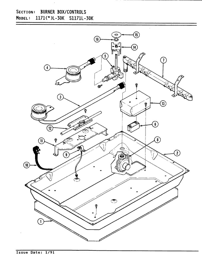 Diagram for 1171WL-30K