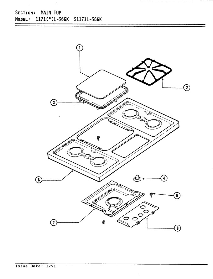 Diagram for 1171AL-36GK