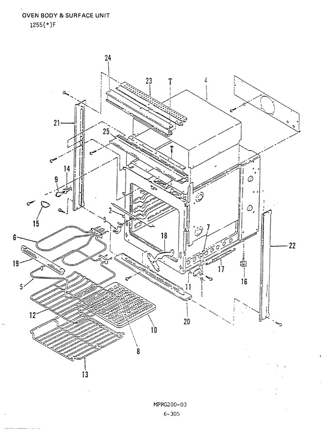 Diagram for 1255AF-CLW